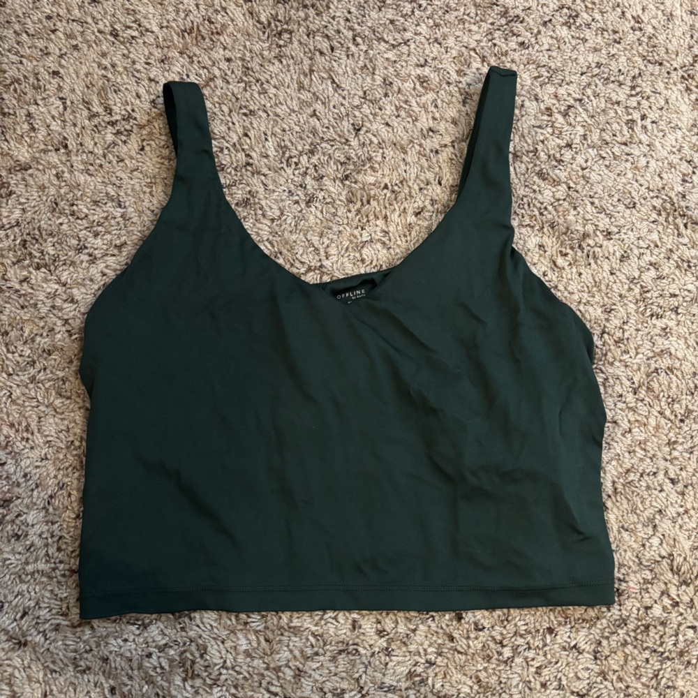 Aerie Offline LongLine Sports Bra